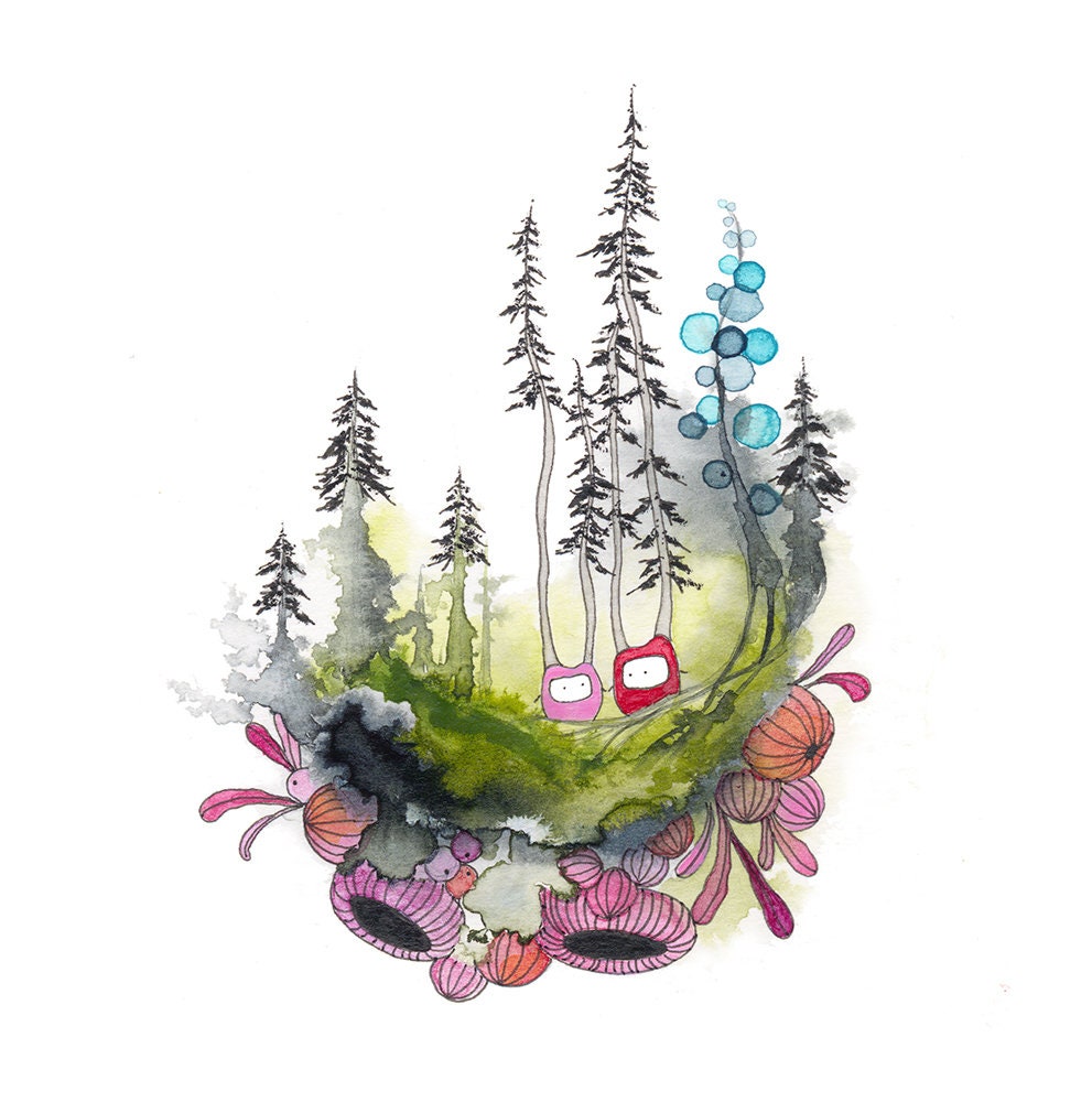 this is where we belong - mini print
