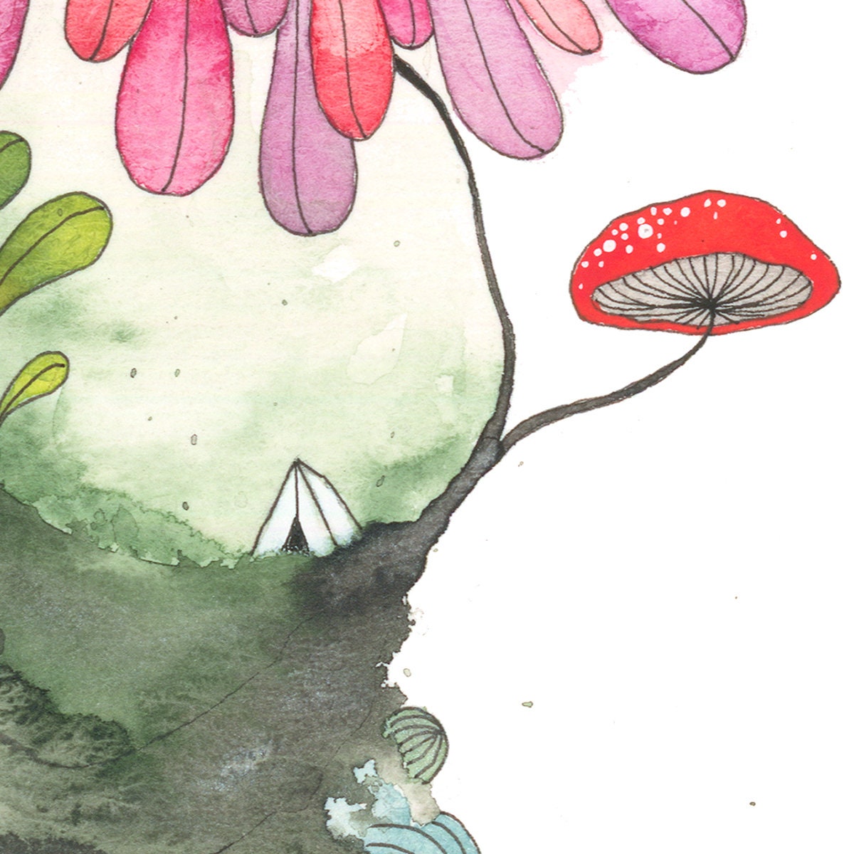 garden party - print