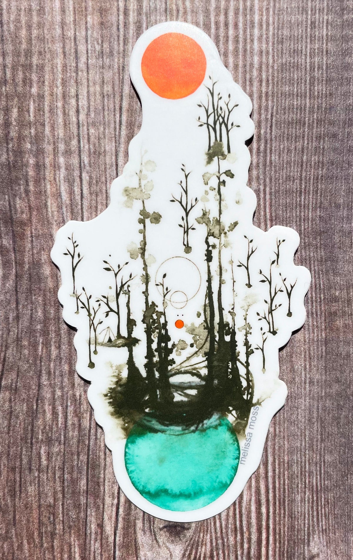 floating on air - sticker