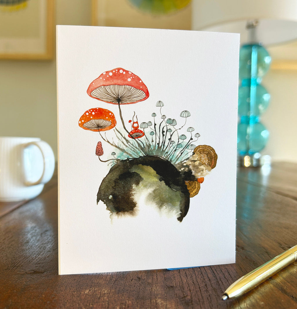ruler of the world - note card