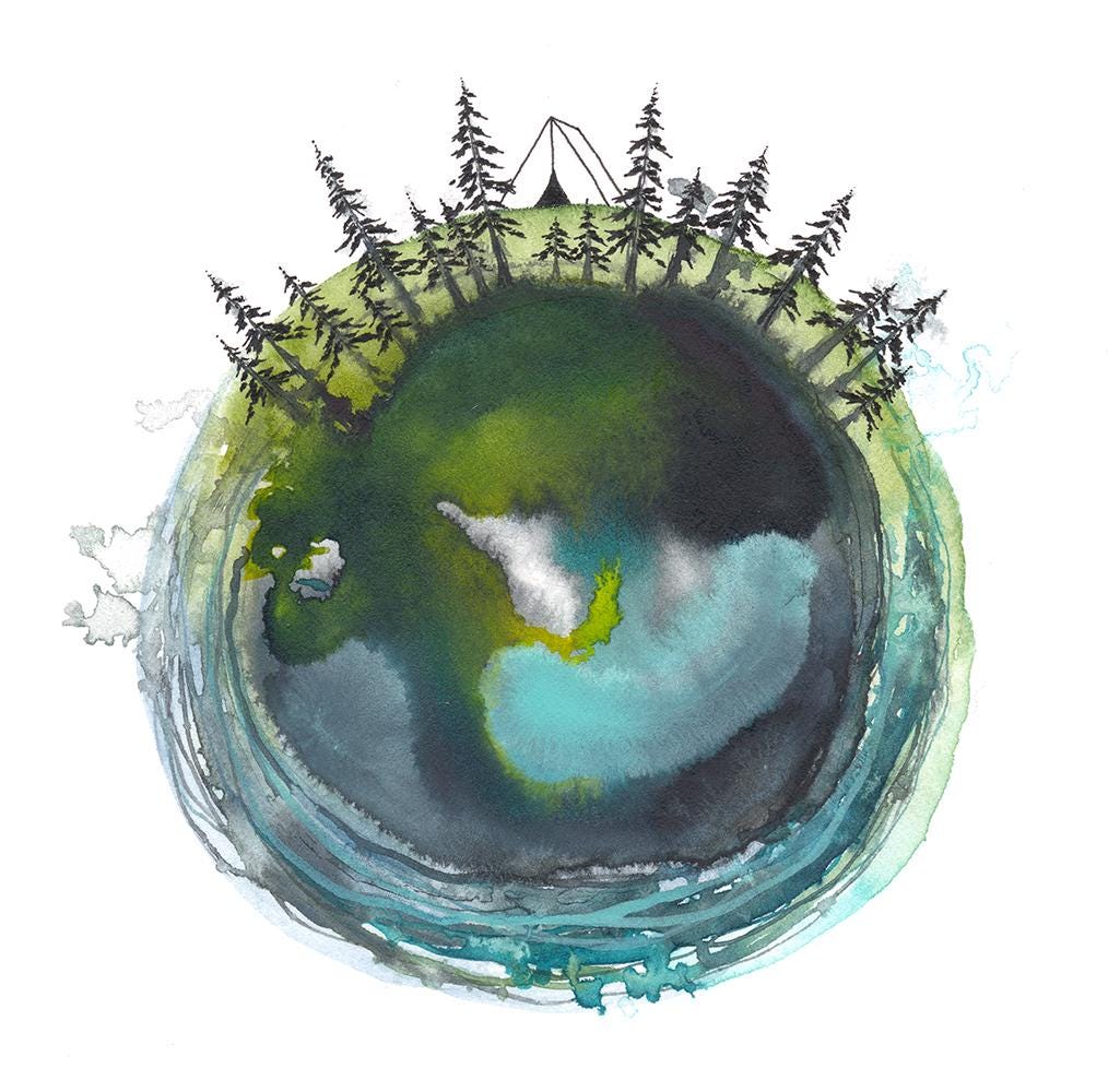 what a wonderful world - note card