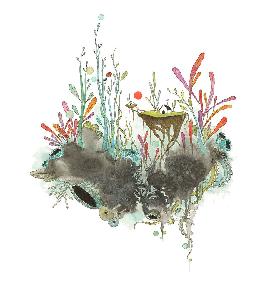 forever wild - 13" x 19" archival print