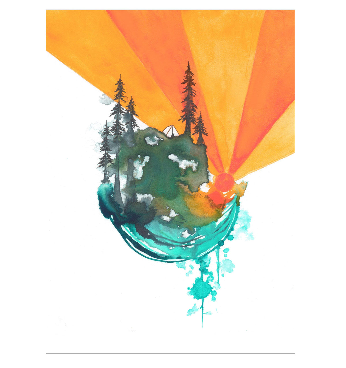 self-care - note card