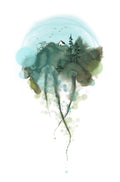 our tiny paradise - 13" x 19" archival print