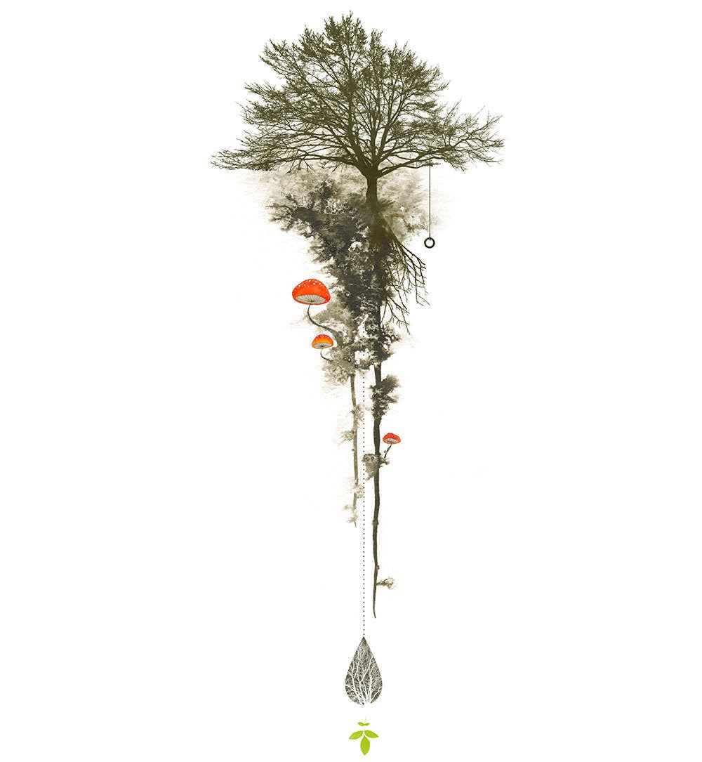 breaking ground - 13" x 19" archival print