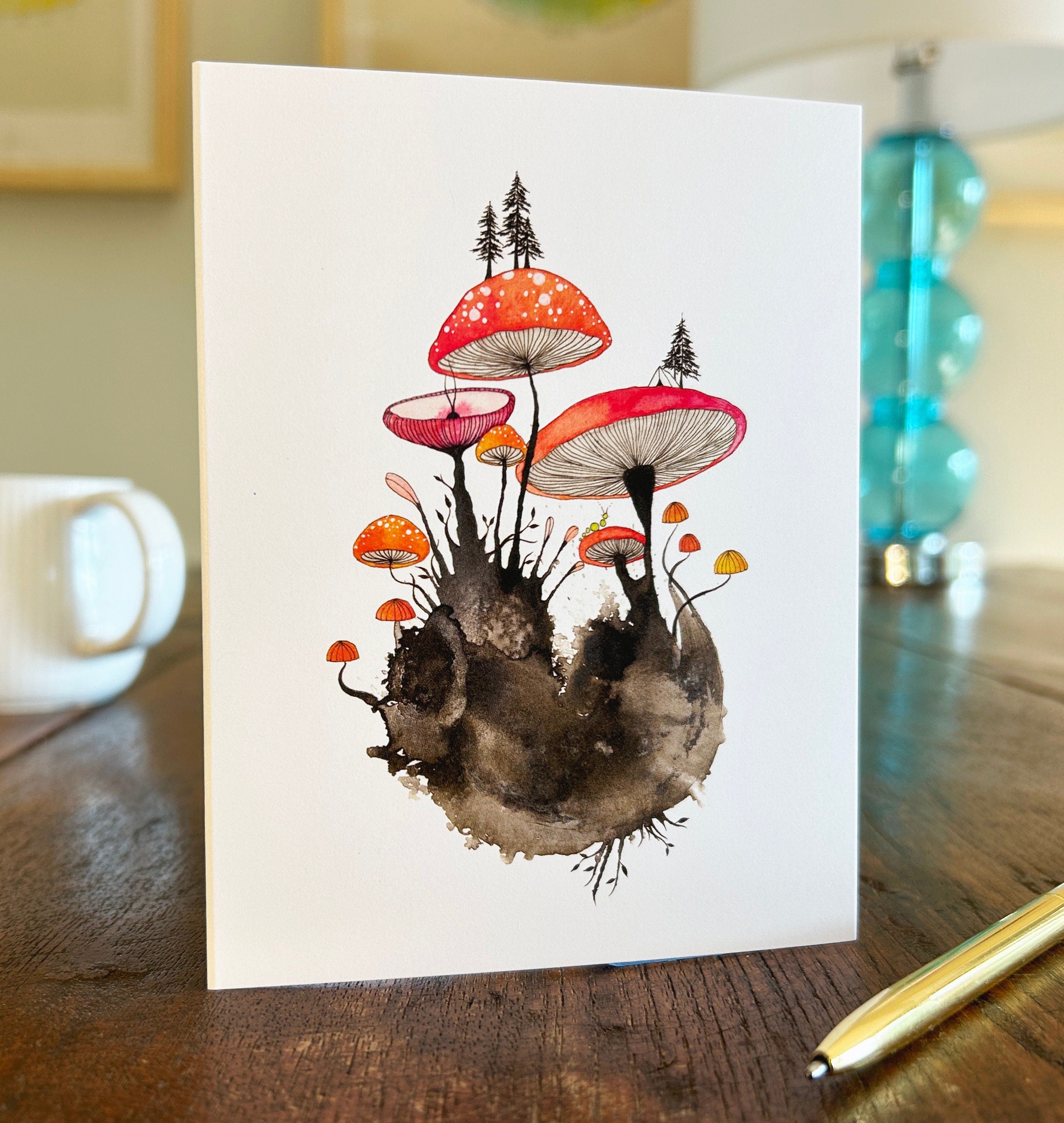 wild & weird - note card