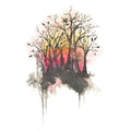 golden life - print