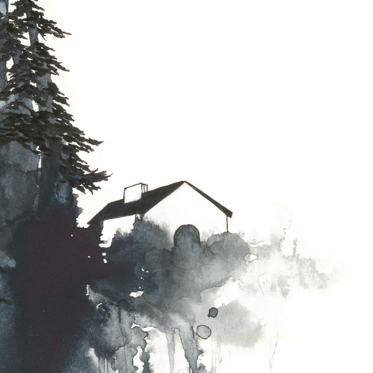 our life in the trees - print