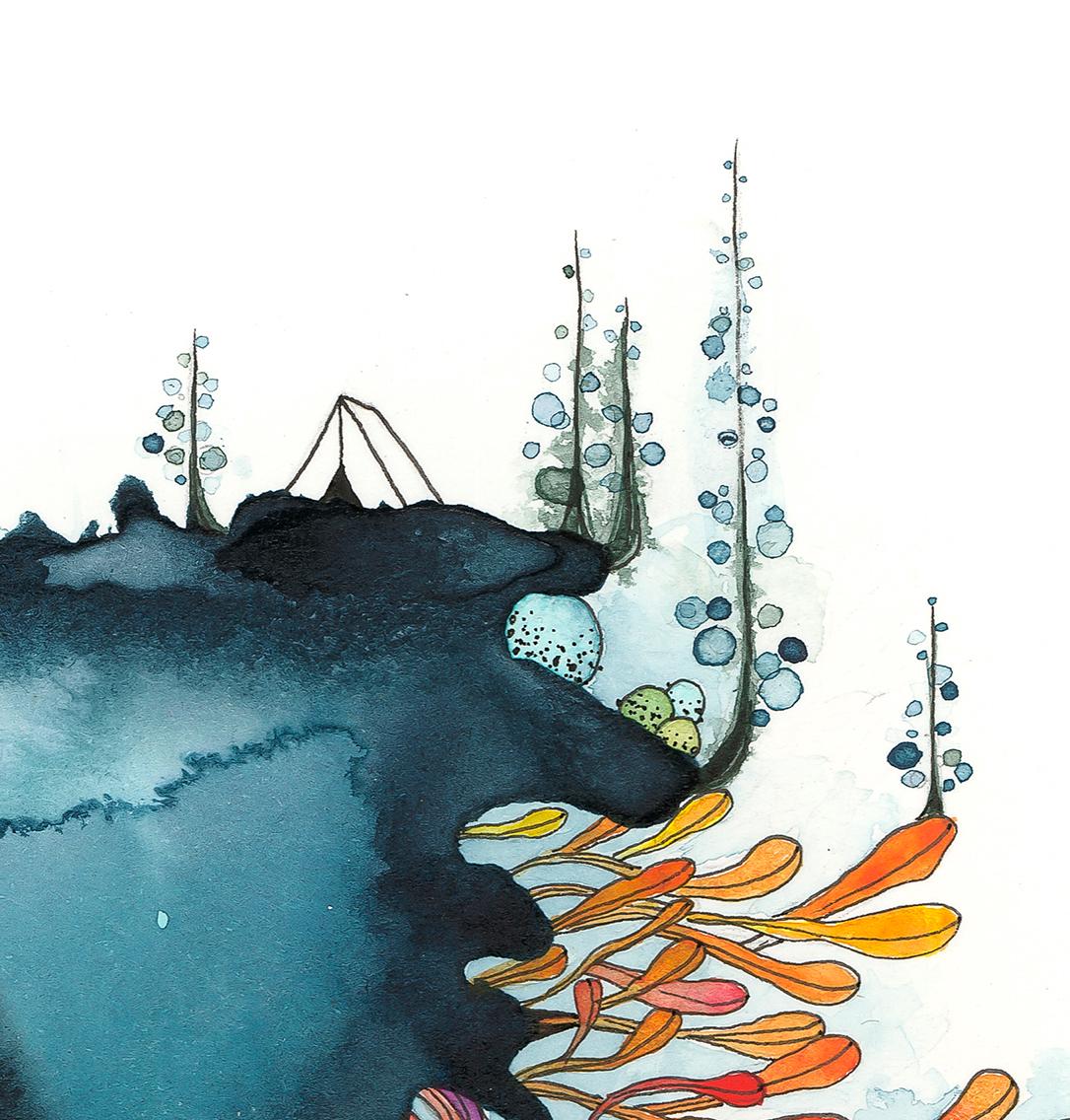 sea creatures - note card