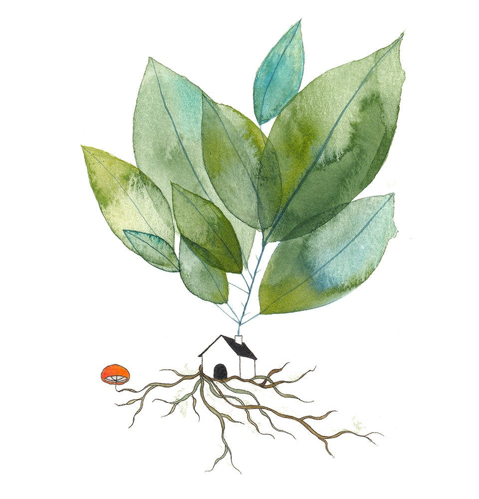 grass roots movement - mini print