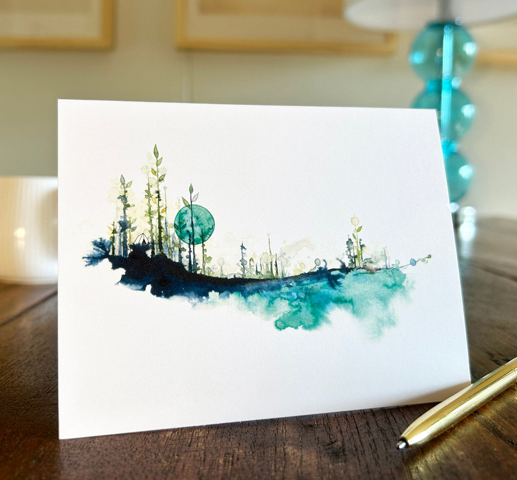 wild by nature - note card