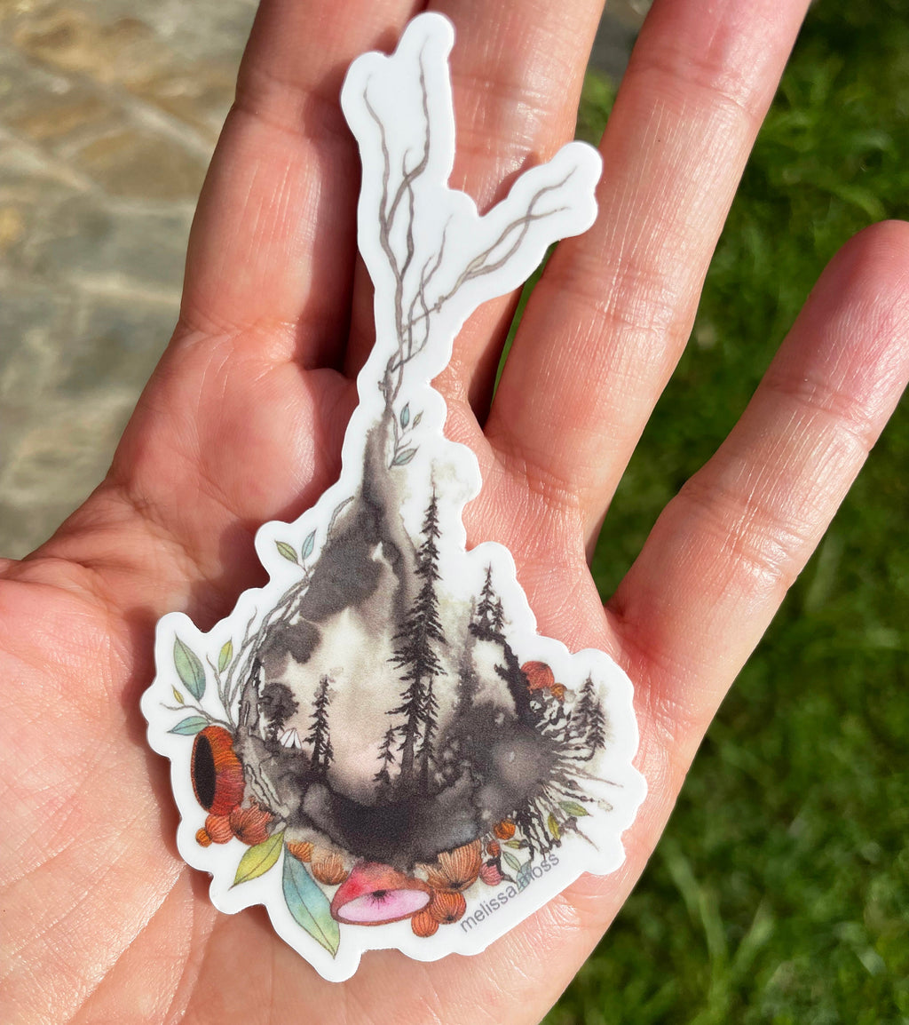 lost in paradise - sticker