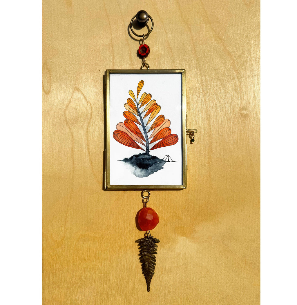 the joyful ones - large hanging talisman original