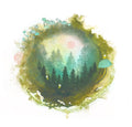 woodland creatures - print