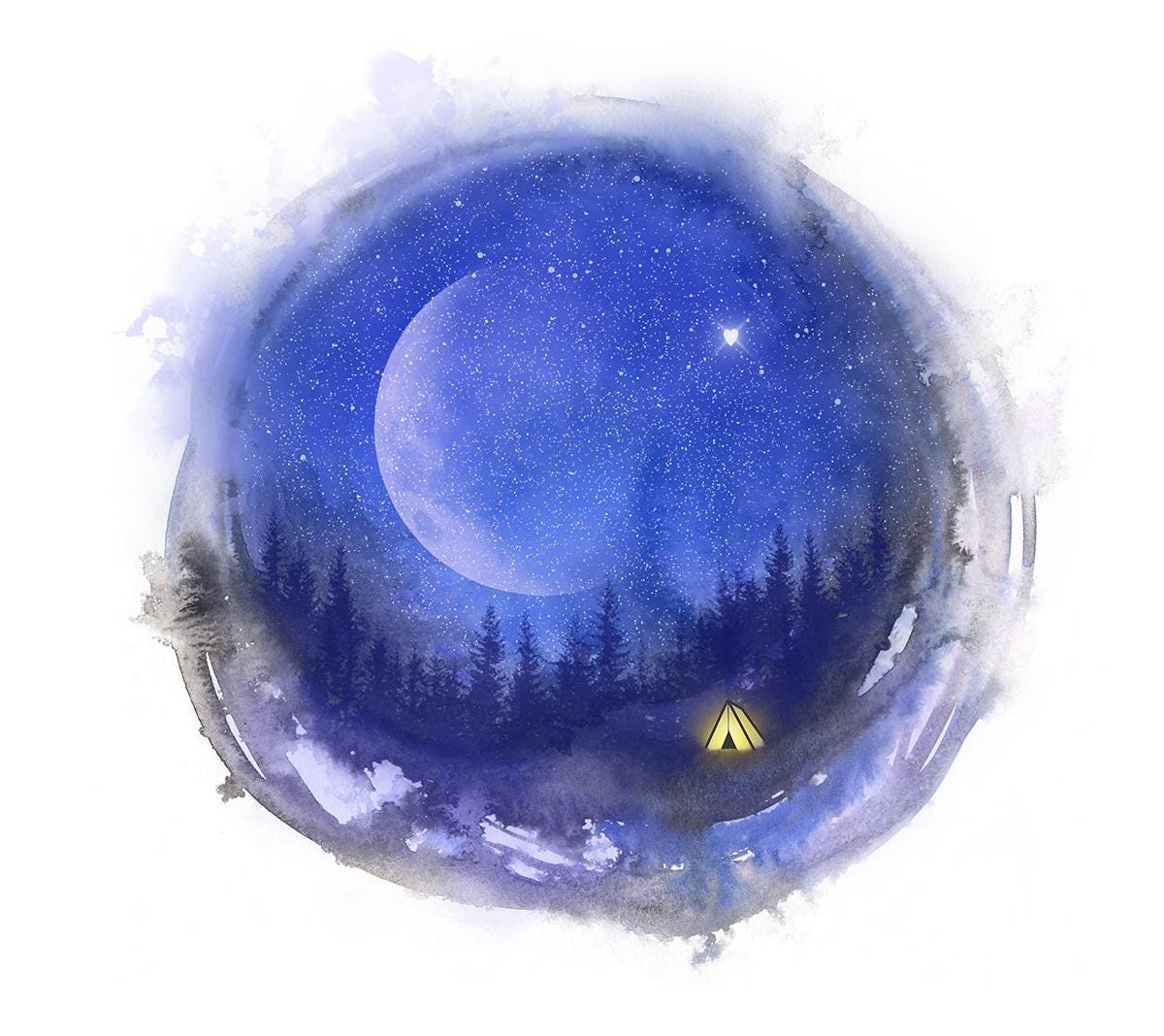 it's written in the stars - print