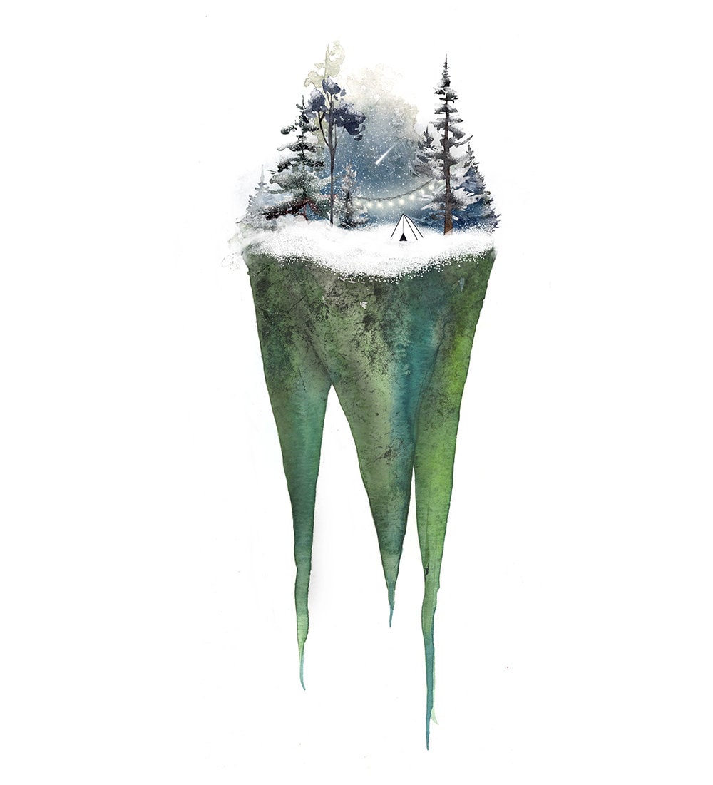 come a little closer - holiday card