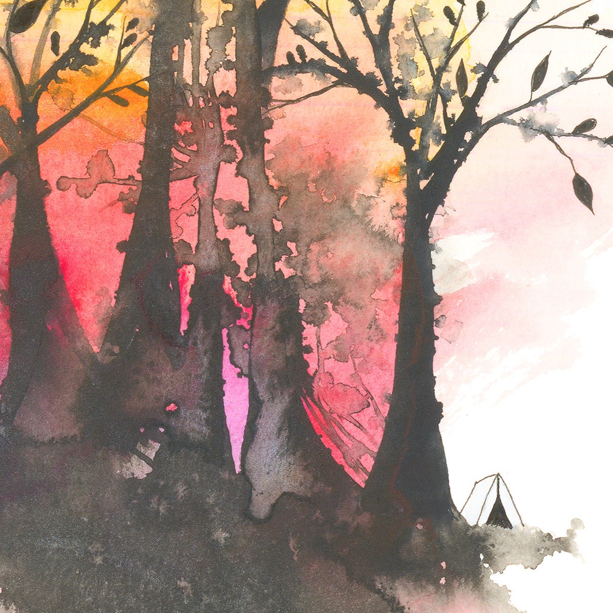 golden life - print