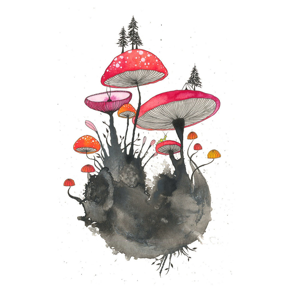 wild & weird - note card
