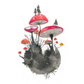 wild & weird - note card