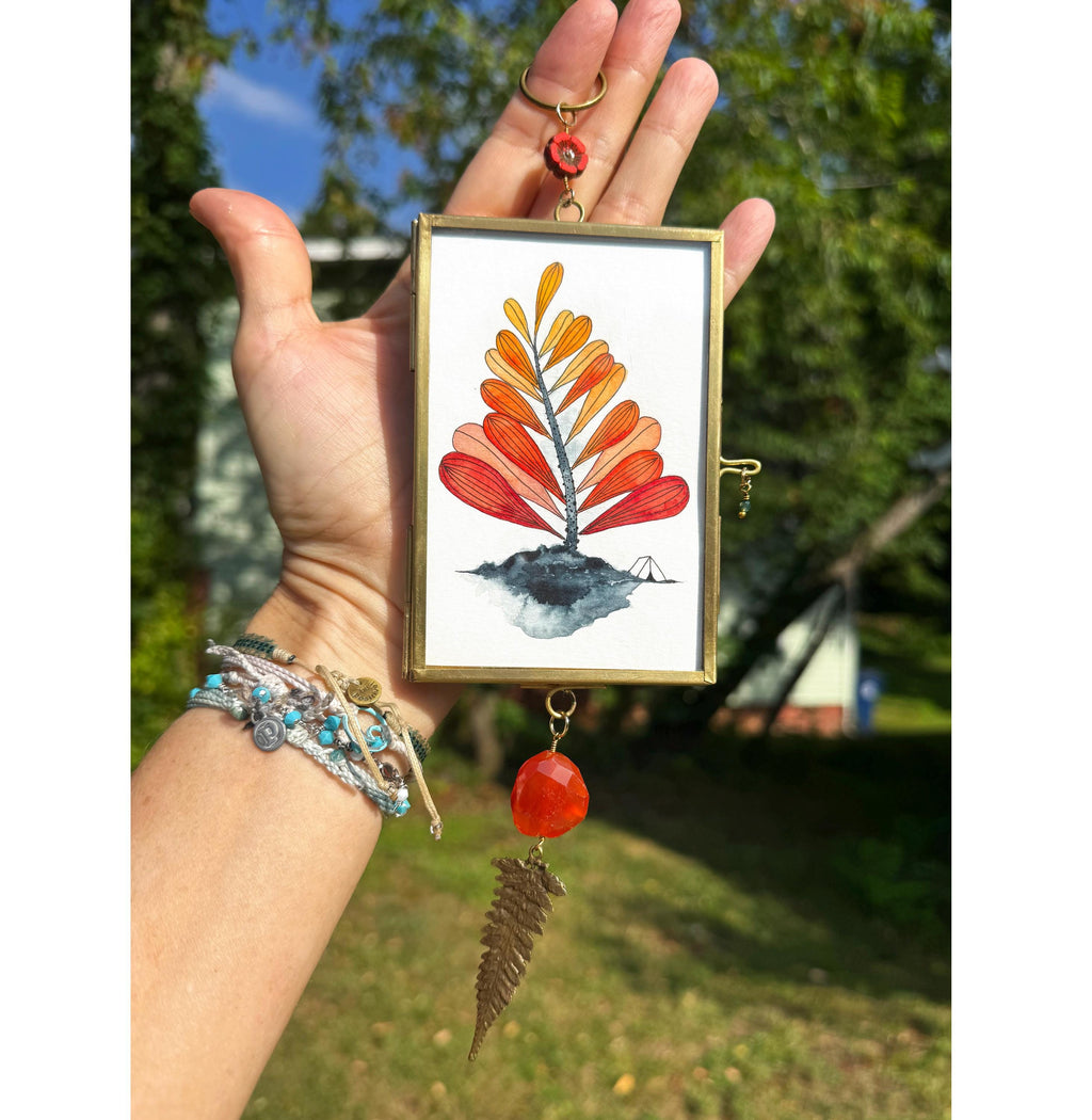 the joyful ones - large hanging talisman original