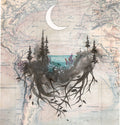 meet me at the moon - print