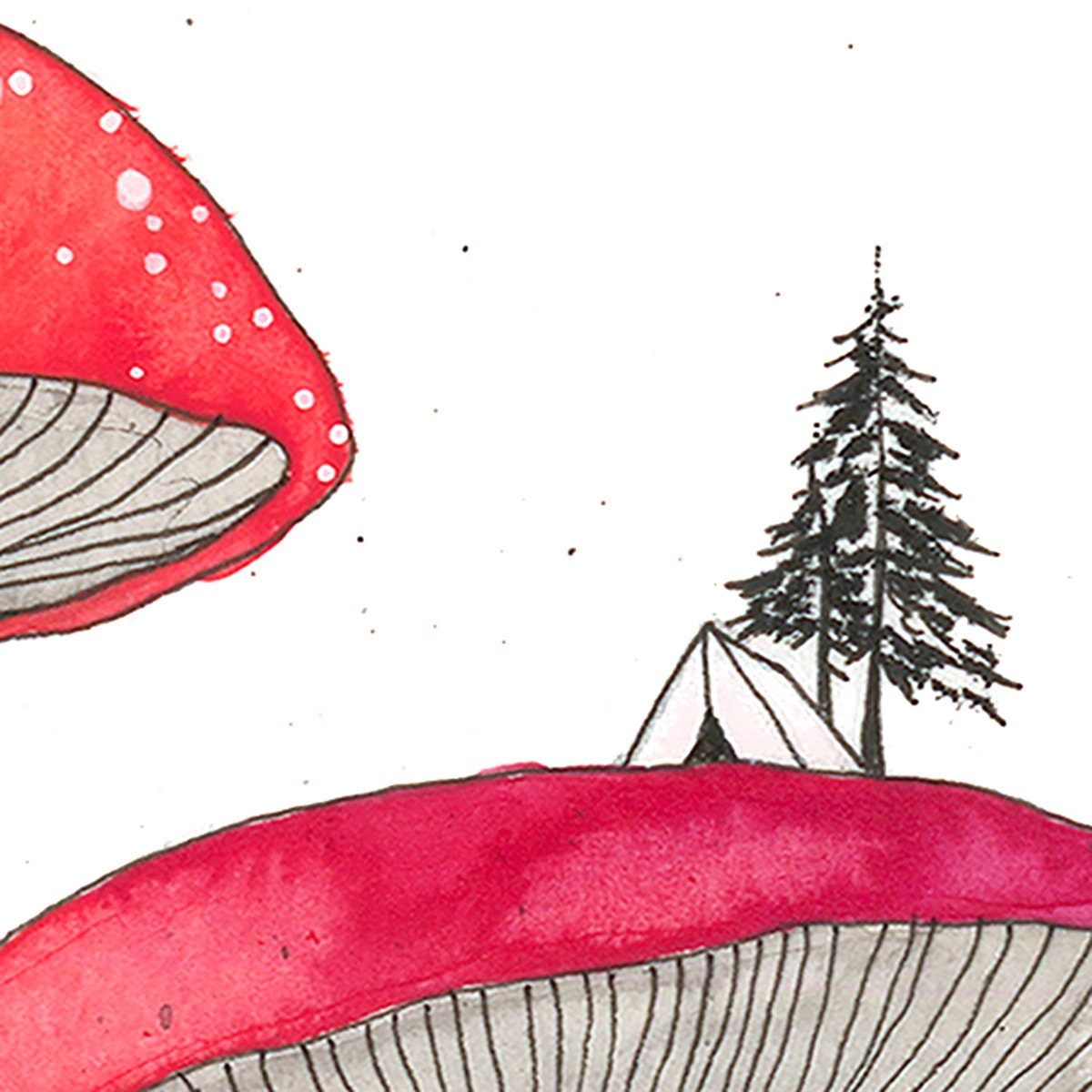 wild & weird - note card