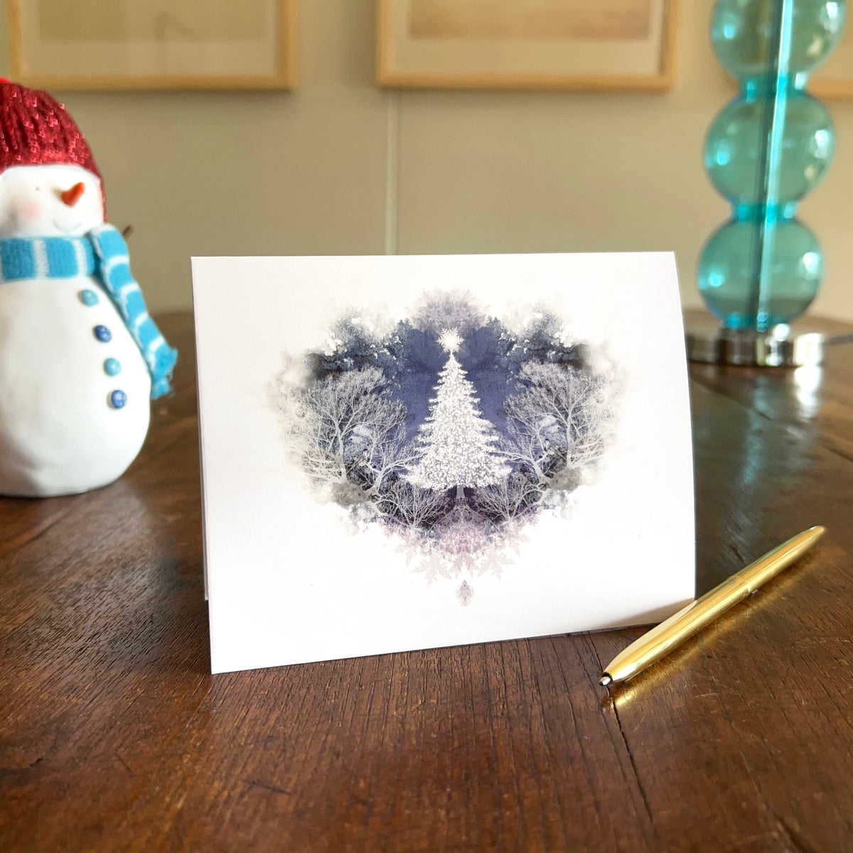 starry night - holiday card