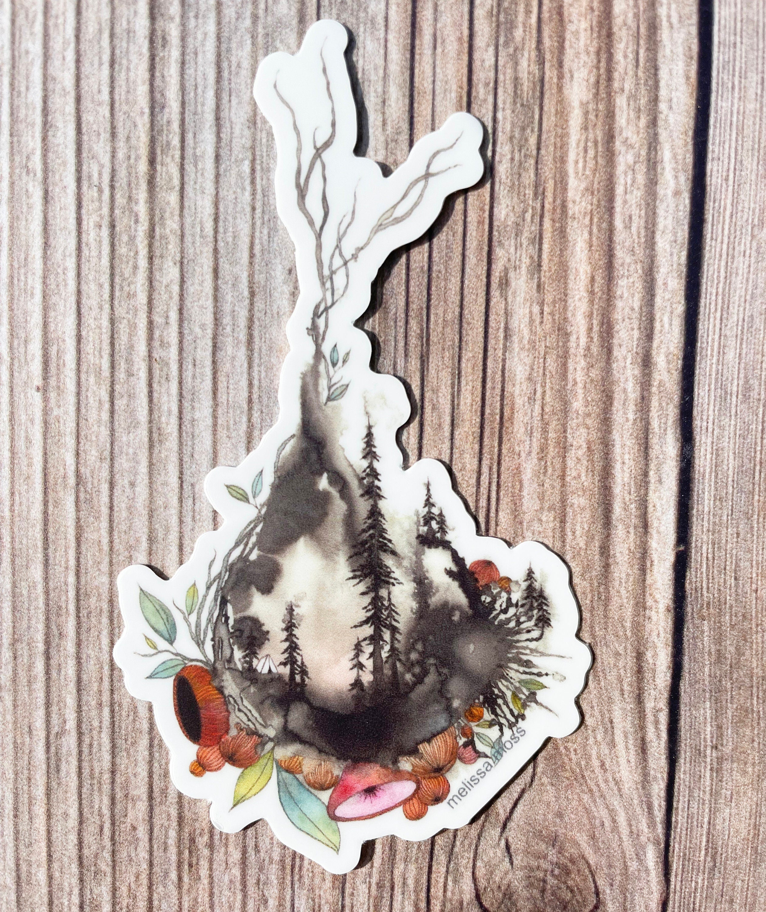 lost in paradise - sticker