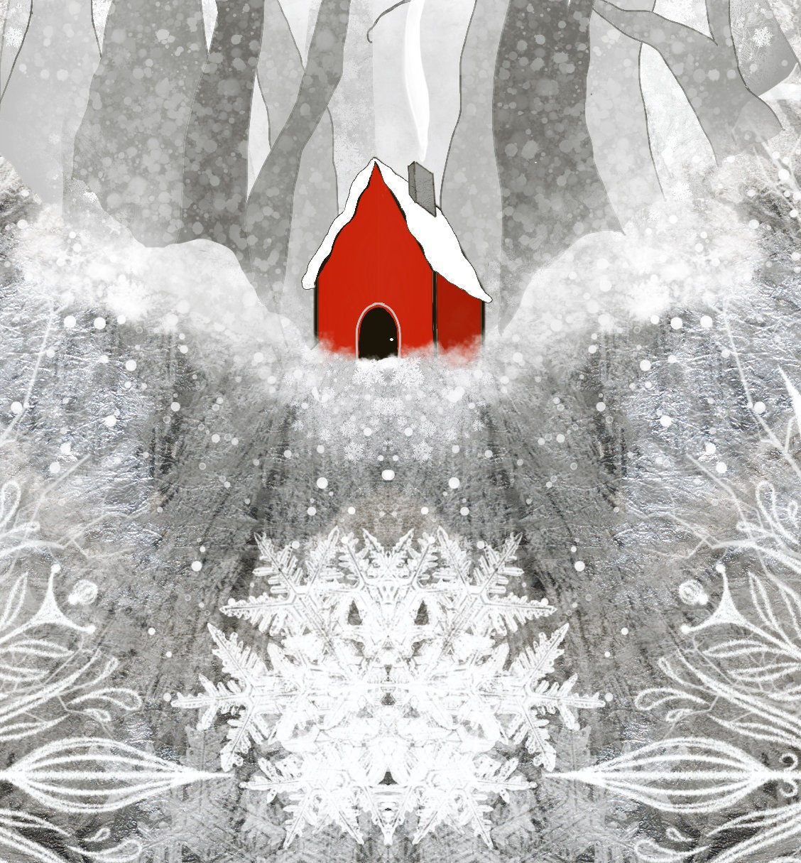 let's go for a walk - holiday card