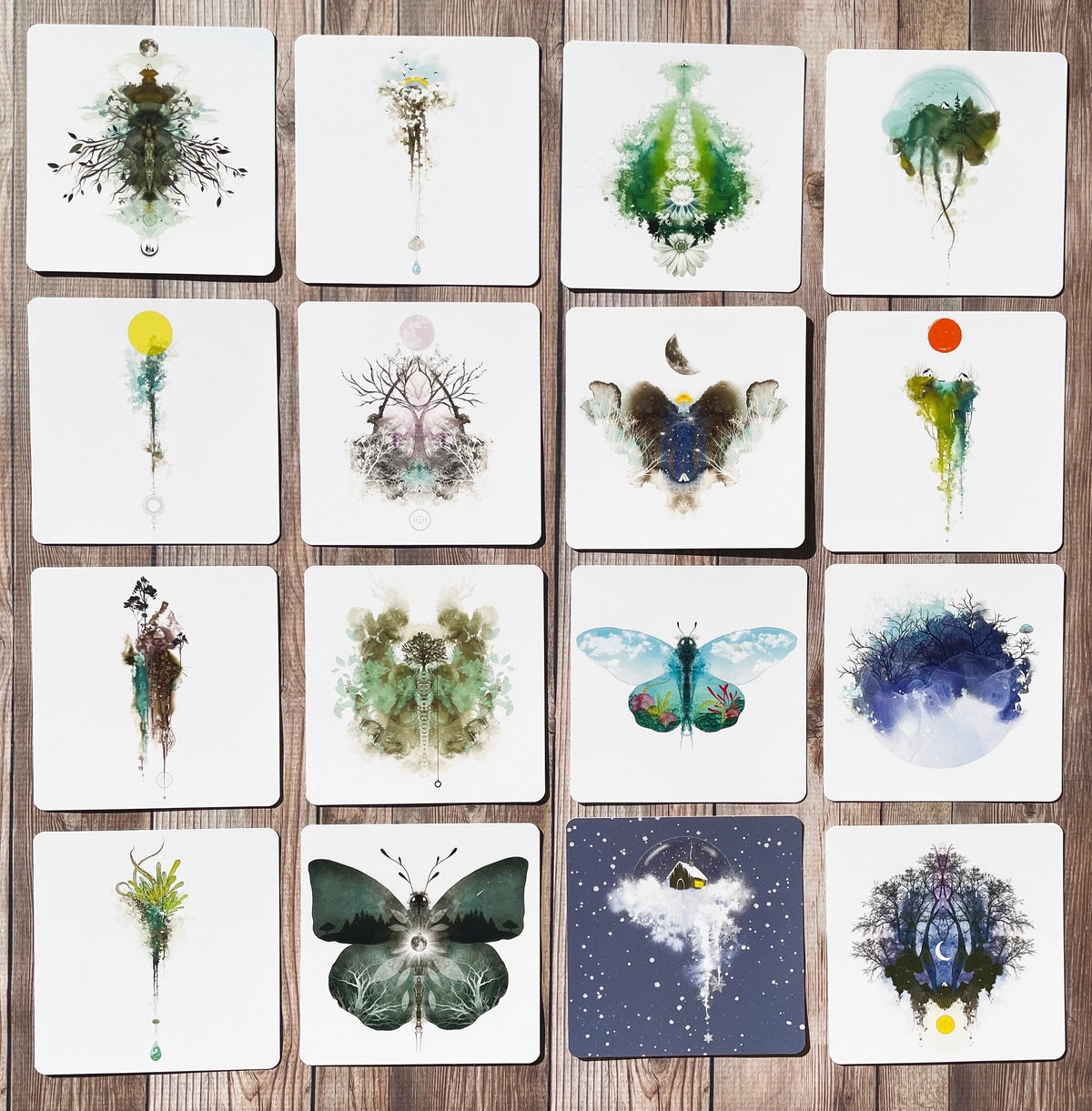 Limited Edition Weekly Daydream Card Set - "perfect harmony" collection