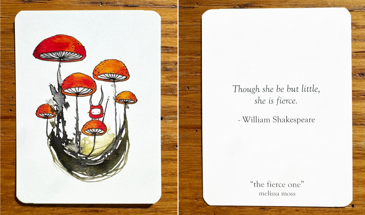 Limited-Edition Weekly Daydream Card Set - "wild things" collection