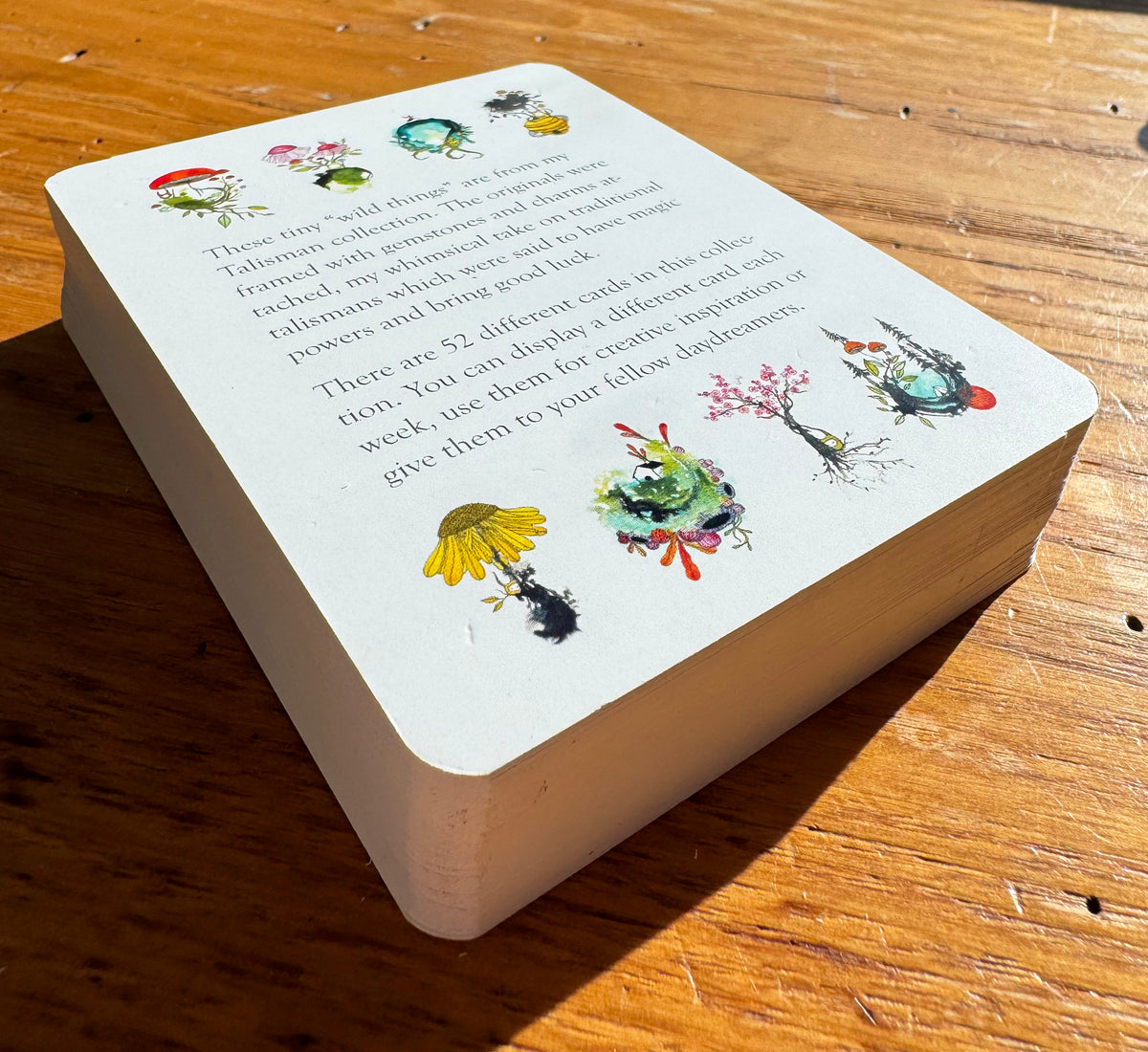 Limited-Edition Weekly Daydream Card Set - "wild things" collection