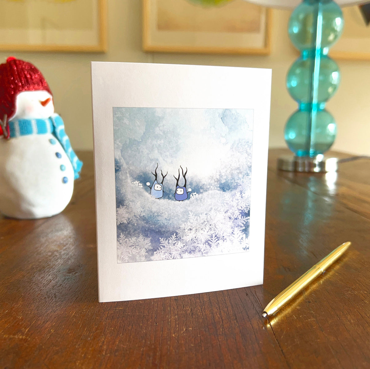 stand-off - holiday card