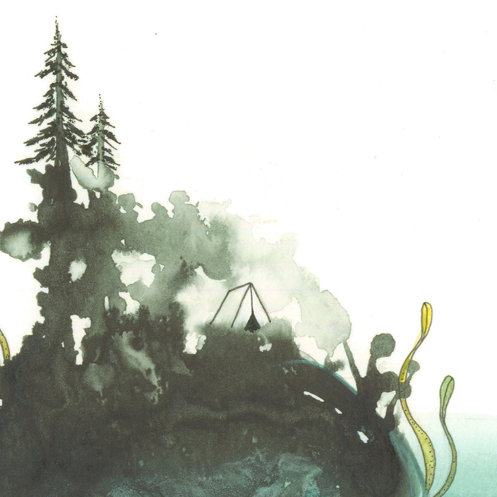 comforted by the sea - print