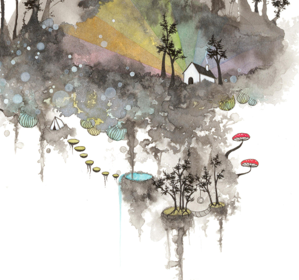 paradise found - print