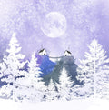 it's warm over here - holiday card