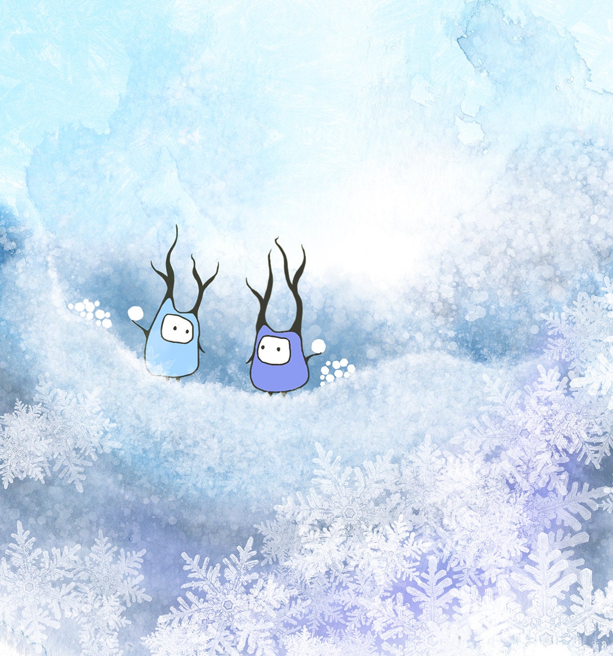 stand-off - holiday card