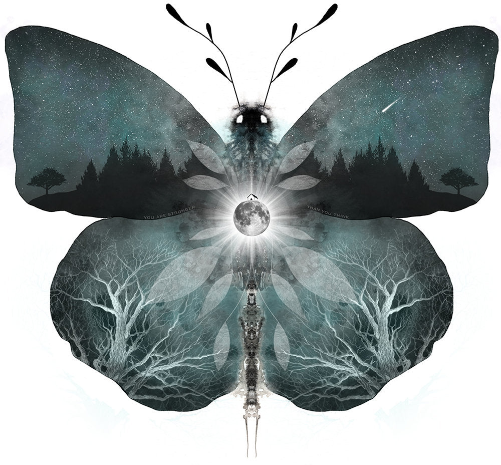 our life under the stars - 13" x 19" archival print