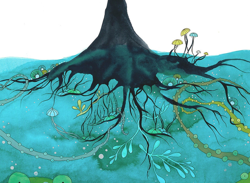 you and me, sky and sea - 13 x 19 archival print