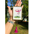 flower power - large hanging talisman original