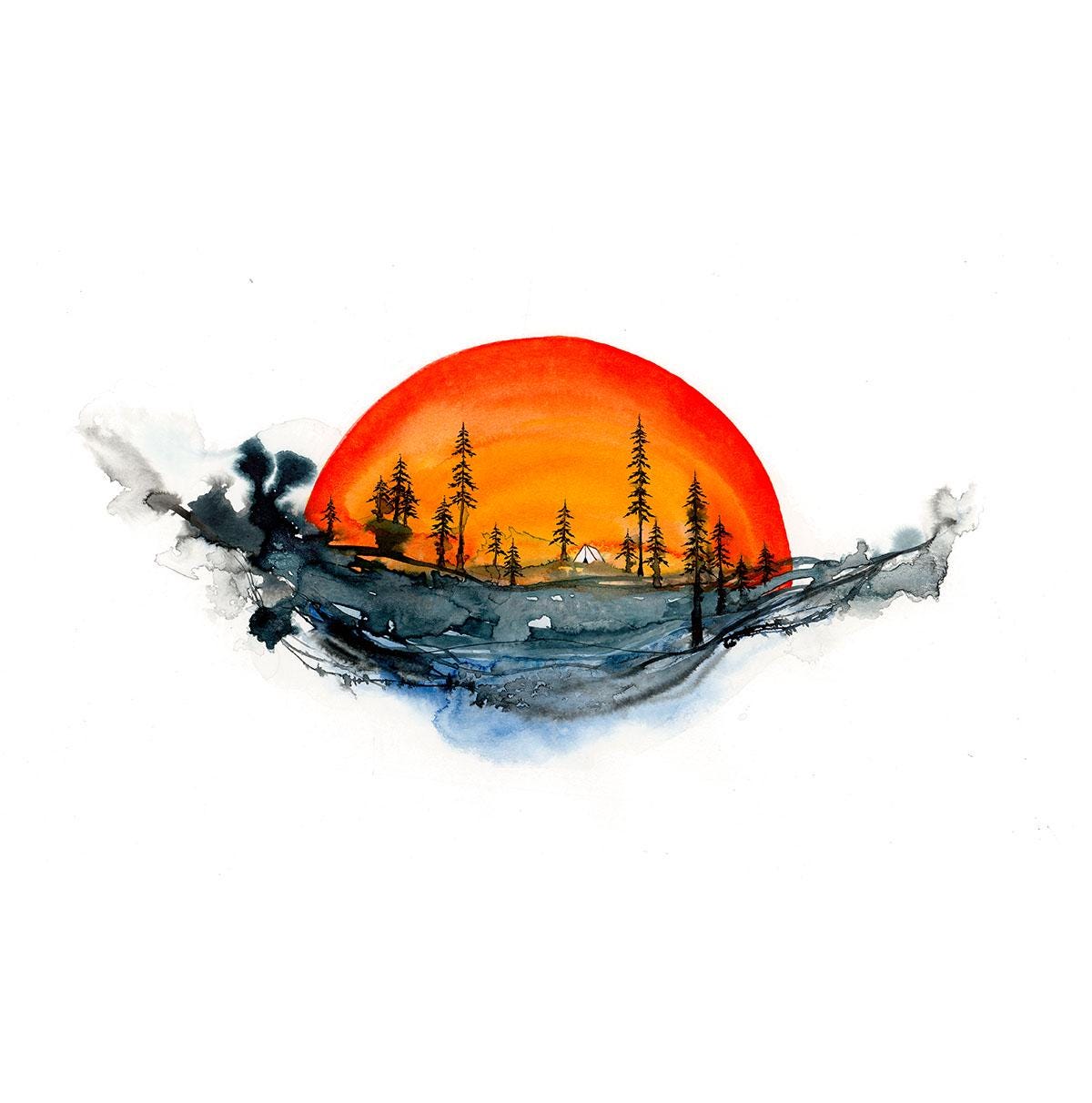 you are a light in this world - 13 x 19 archival print