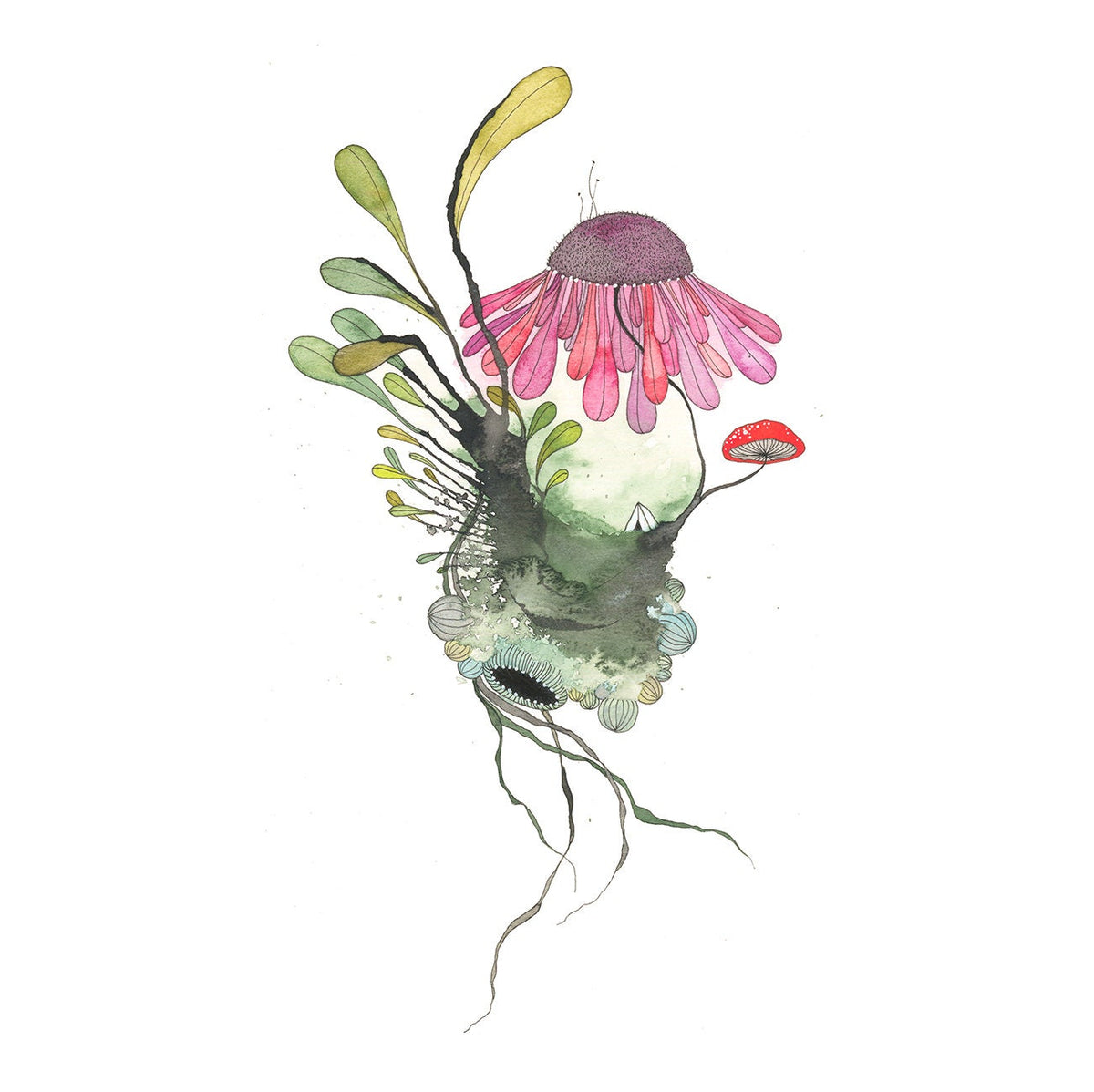 garden party - print