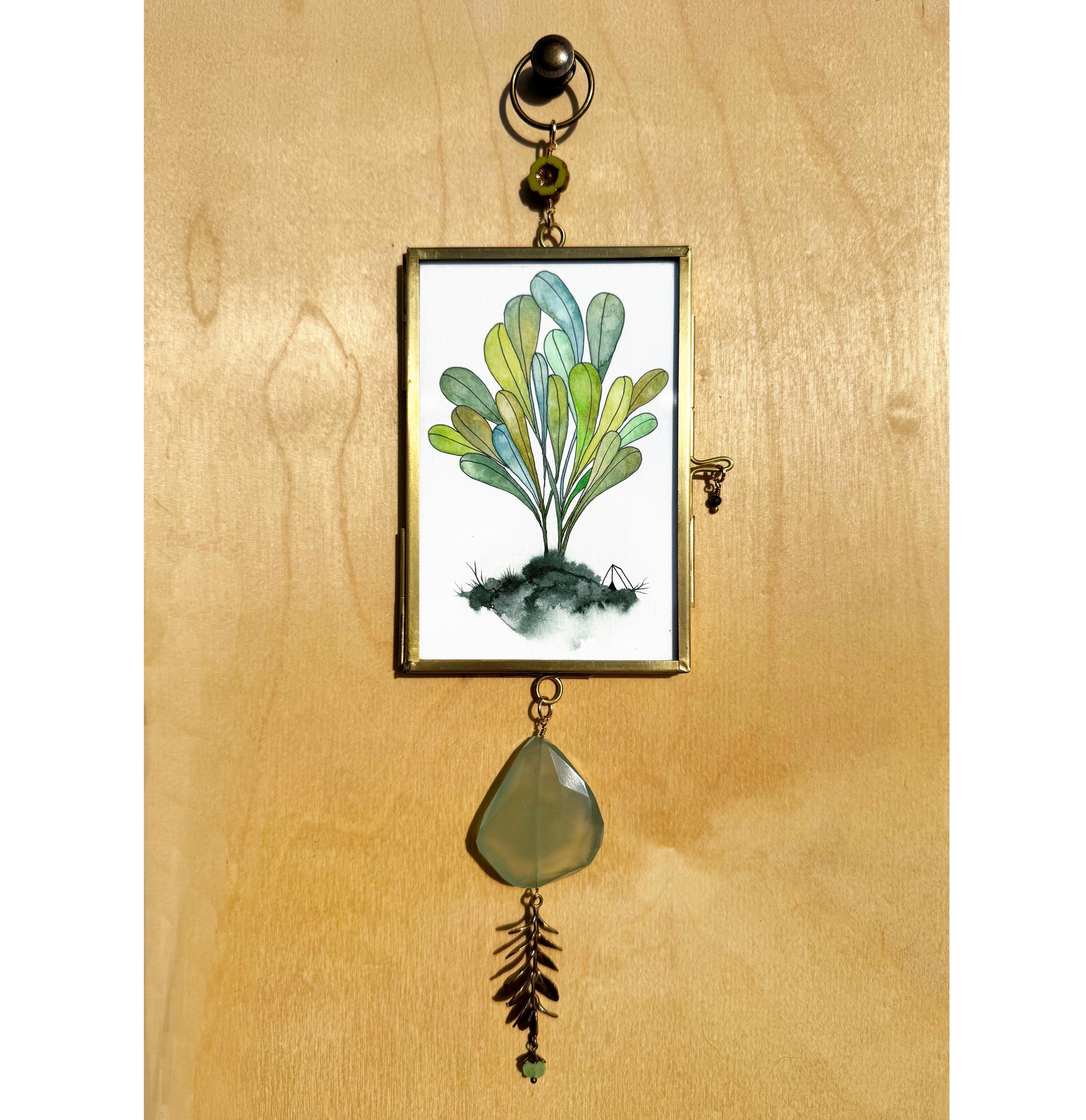 plant people - large hanging talisman original