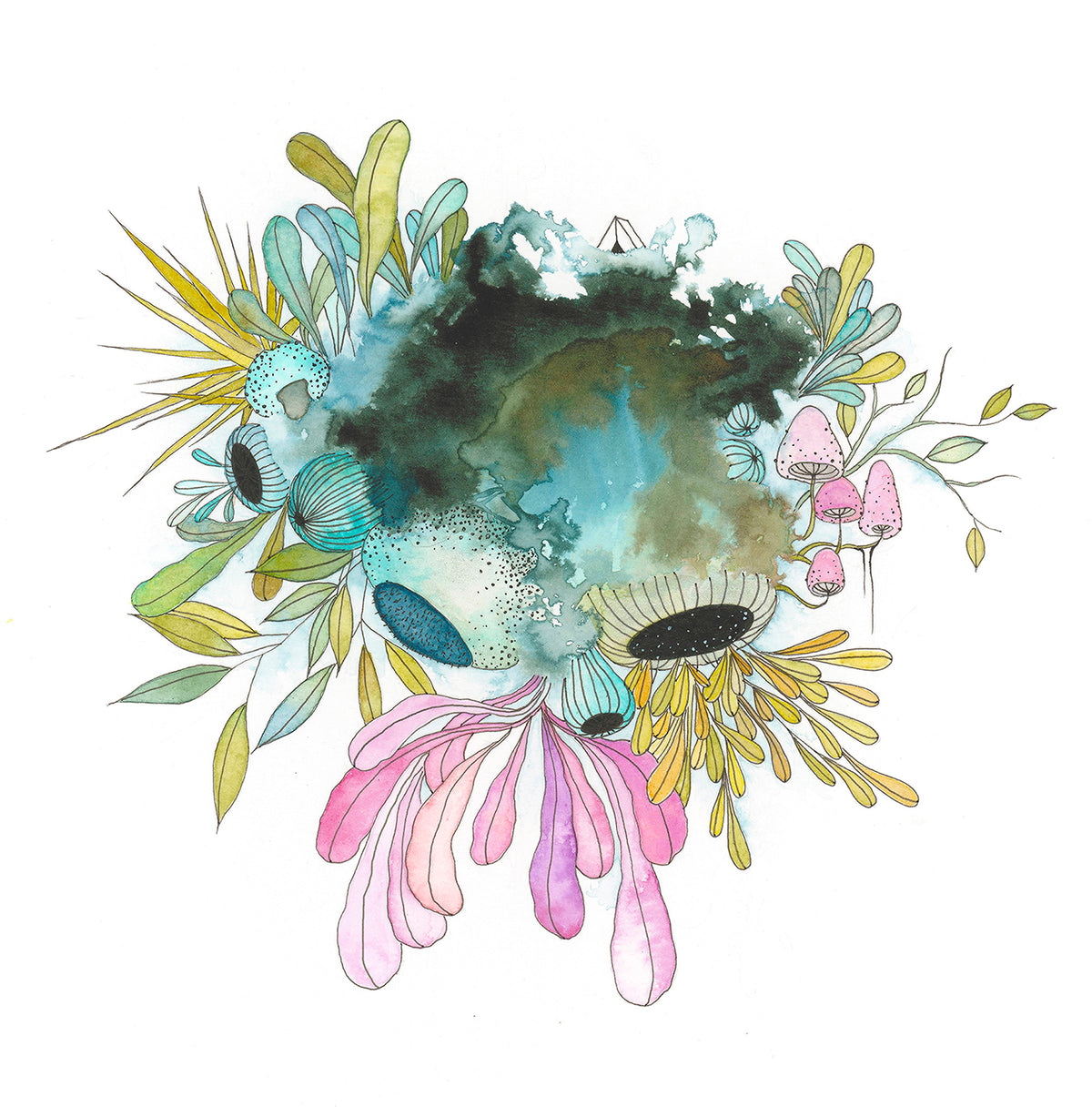 how beautiful the world can be - note card