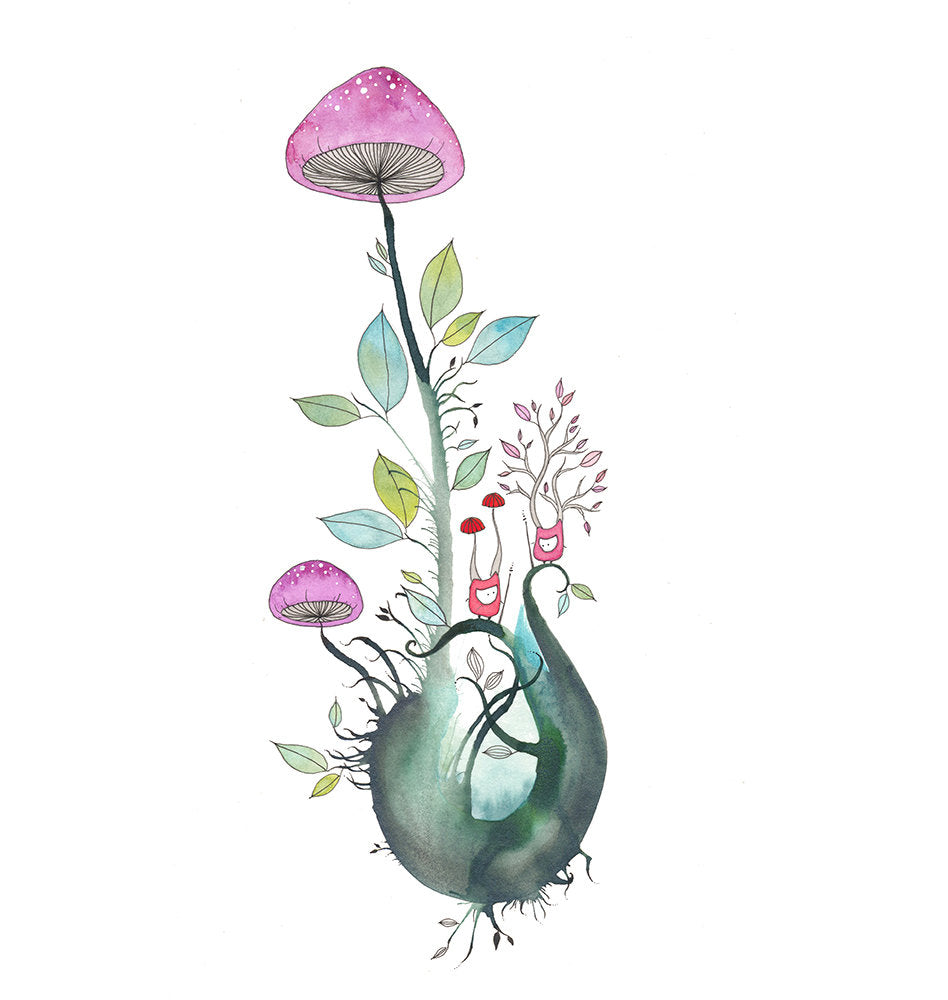 you're weird, I love you - print