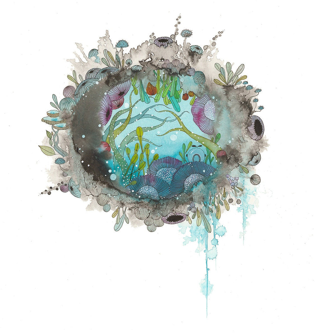 the world is our oyster - print