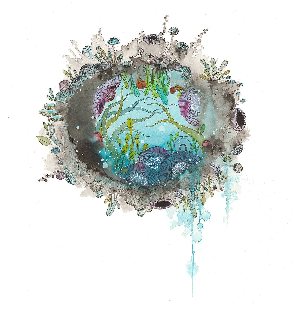 the world is our oyster - print