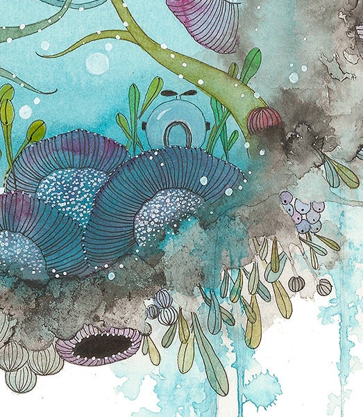 the world is our oyster - print