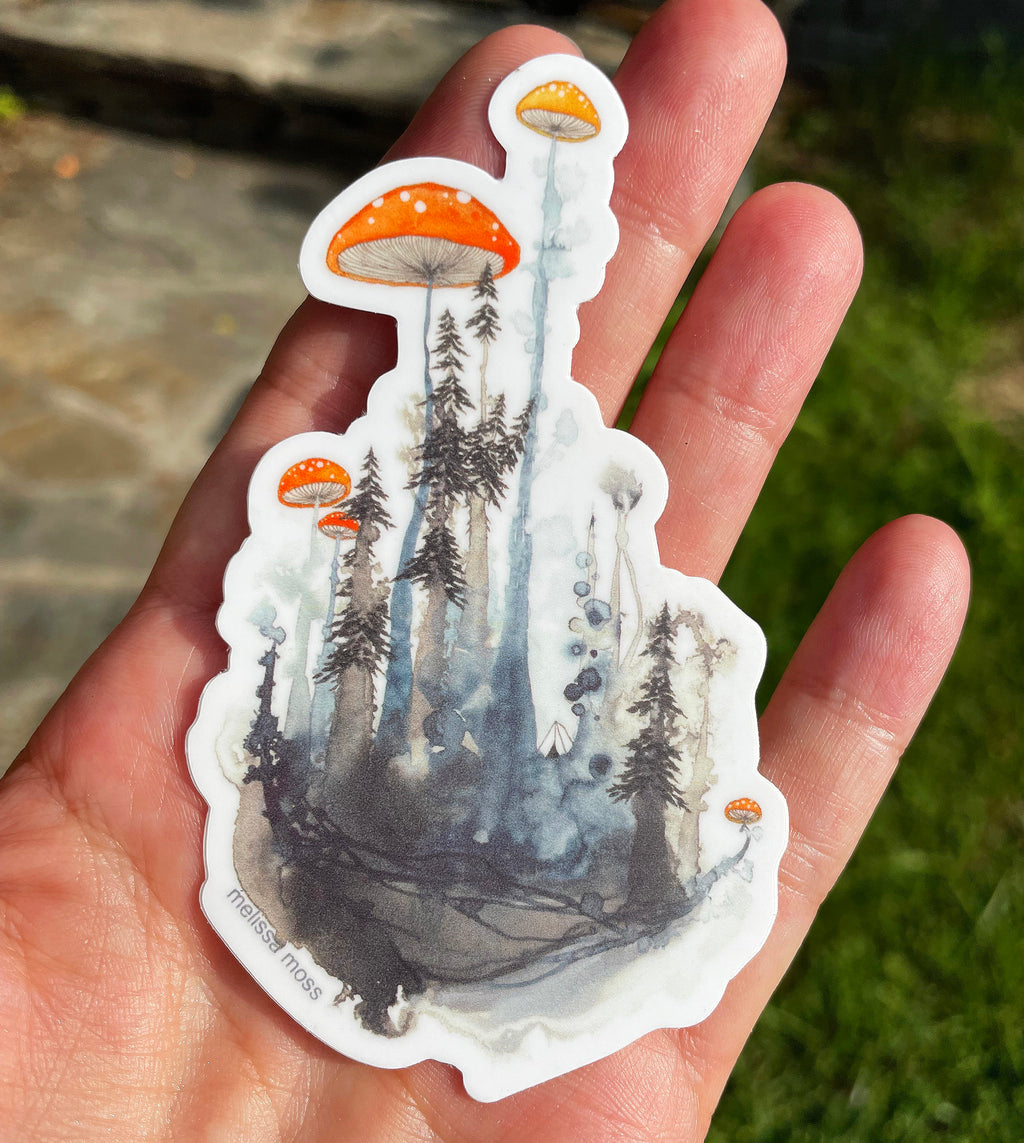 wild & crazy life - sticker