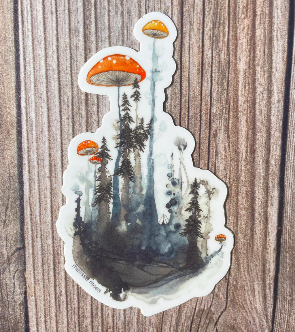 wild & crazy life - sticker